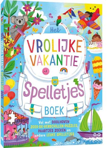 Vrolijke Vakantie Spelletjesboek beschikbaar voor biedingen