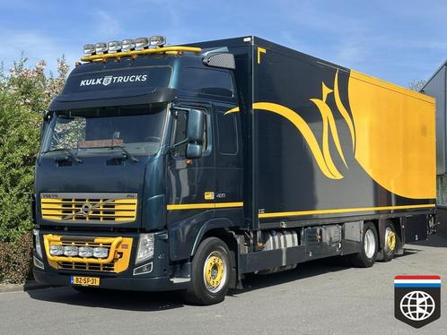 Volvo FH 420 6X2 FLOWER TRUCK RACE HORSE / SMART TACHO 2 / D, Auto's, Vrachtwagens, Bedrijf, ABS, Airconditioning, Bluetooth, Elektrische buitenspiegels