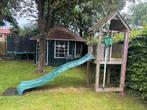 Speelhuisje met glijbaan, Kinderen en Baby's, Ophalen, Gebruikt, Glijbaan