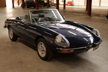 Alfa Romeo 2000 2.0 Spider Veloce 1979 Blauw beschikbaar voor biedingen