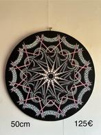 Handgeschilderde dot-art mandala schilderijen 30 t/m 80 cm, Antiek en Kunst, Ophalen of Verzenden