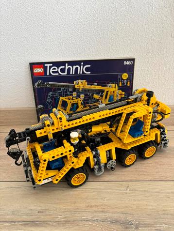 Lego 8460 Pneumatic Crane Truck Hijskraan Technisch beschikbaar voor biedingen