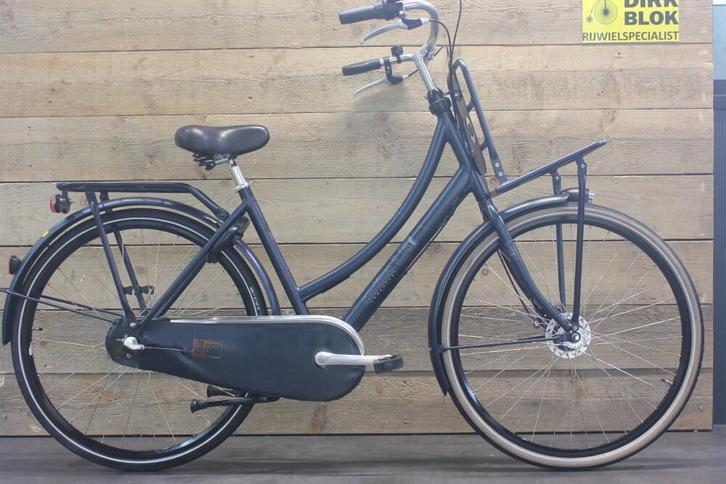 Cortina U4 transportfiets RB3 50cm mat blauw + 3mnd garantie, Fietsen en Brommers, Fietsen | Dames | Damesfietsen, Gebruikt