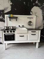 Handgemaakte Speelkeuken met Accessoires, Kinderen en Baby's, Speelgoed | Speelkeukens, Ophalen, Zo goed als nieuw, Hout, Speelkeuken