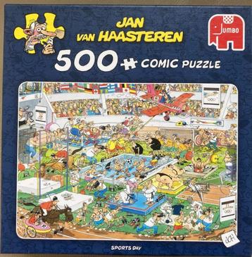 PUZZEL JAN VAN HAASTEREN SPORT DAY 500 STUKJES beschikbaar voor biedingen
