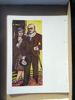 Max Beckmann offset prent jaren 60 Koppel, Verzenden