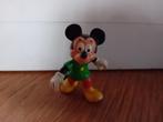 Disney Mickey Mouse pop lopend Bullyland 5,7cm, Ophalen of Verzenden, Mickey Mouse, Gebruikt, Beeldje of Figuurtje