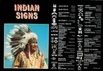 INDIANEN Indian Signs  Tekens van Indianen verklaard, Ophalen of Verzenden, Ongelopen, Buiten Europa