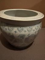Chinese plantenpot, Ophalen, Rond, Zo goed als nieuw, Aardewerk