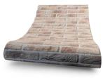 66. Papier behang 224097 Erismann, Huis en Inrichting, Stoffering | Behang, Ophalen of Verzenden, Minder dan 10 m², Rood, Stenen