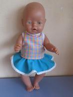 Poppenkleertjes poppenkleding Baby pop 40-43c rok+shirt 55, Ophalen of Verzenden, Nieuw, Babypop