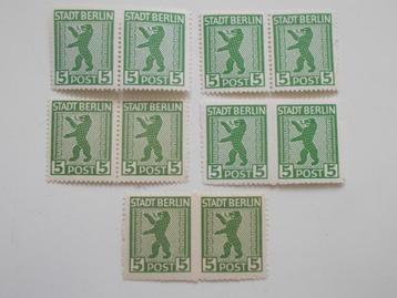 Sovjet Bez Berlin-Brandenburg, Specialisatie Michel 1 1945. beschikbaar voor biedingen