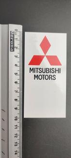 Mitsubishi auto sticker, Ophalen of Verzenden, Zo goed als nieuw, Auto of Motor