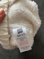 Maat 50/62 muts en sjaal wit van hema, Ophalen of Verzenden, Zo goed als nieuw