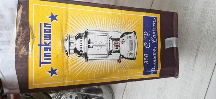 Tingkwon petroleum lamp, Caravans en Kamperen, Kampeeraccessoires, Gebruikt, Ophalen