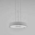 Vintage Bruno Gatta design Stilnovo hanglamp retro jaren 60, Huis en Inrichting, Lampen | Hanglampen, Ophalen, Gebruikt, Glas