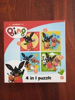 4 in 1 Bing puzzel, Ophalen of Verzenden, 10 tot 50 stukjes, Gebruikt, 2 tot 4 jaar