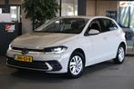 Volkswagen Polo 1.0 TSI Style DSG 95PK Ascot IQ Led ACC Appl, Gebruikt, 95 pk, 1104 kg, Leder en Stof