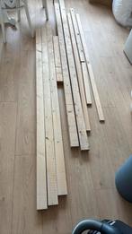 Houten balken, Doe-het-zelf en Verbouw, Hout en Planken, Ophalen of Verzenden, Balk, Vuren, 50 mm of meer