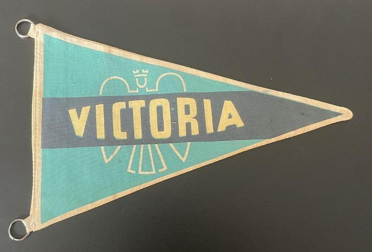 Vintage vaantje van Victoria 1950s / 1960s, Verzamelen, Automerken, Motoren en Formule 1, Gebruikt, Motoren, Ophalen of Verzenden
