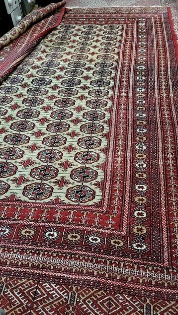 Grote Perzisch Bokhara Pakistaanse 386 x 279 cm  beschikbaar voor biedingen