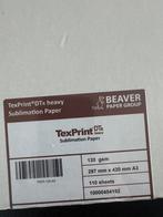 TexPrint DTR heavy Sublimatiepapier A3, Ophalen of Verzenden, Overige typen