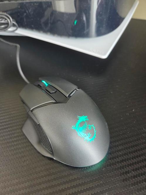 MSI ClutchGM20 Elite aleen geschikt voor PC niet voor de ps5, Computers en Software, Muizen, Zo goed als nieuw, Rechtshandig, Ophalen