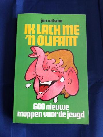 Oud moppenboek 1983 ik lach me ‘n olifant  moppen  beschikbaar voor biedingen