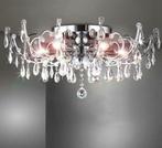 Dimbare Kristallen XL60cm Klassieke Retro Plafondlamp NIEUW, Ophalen of Verzenden, Nieuw