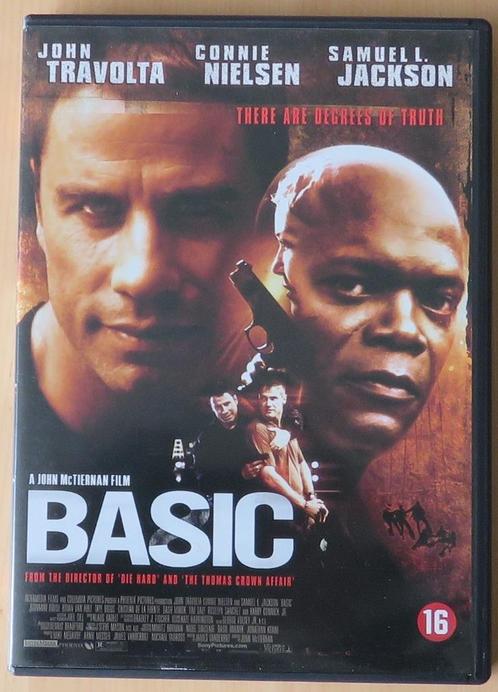 DVD Basic (2003) John Travolta, Samuel L. Jackson, Cd's en Dvd's, Dvd's | Thrillers en Misdaad, Zo goed als nieuw, Actiethriller