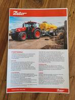 Tractor folder Zetor Forterra trekkers, Ophalen of Verzenden, Zo goed als nieuw