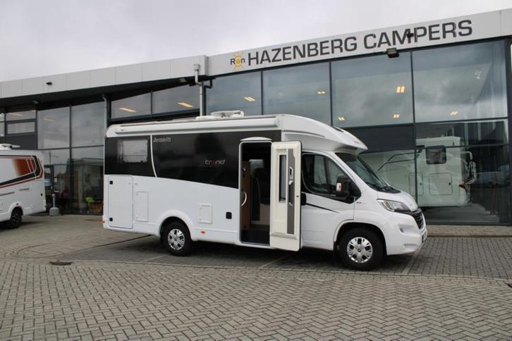 Compacte Dethleffs Trend T 6717 slechts 29.866 km 2019 (77, Caravans en Kamperen, Campers, Bedrijf, tot en met 2, Half-integraal