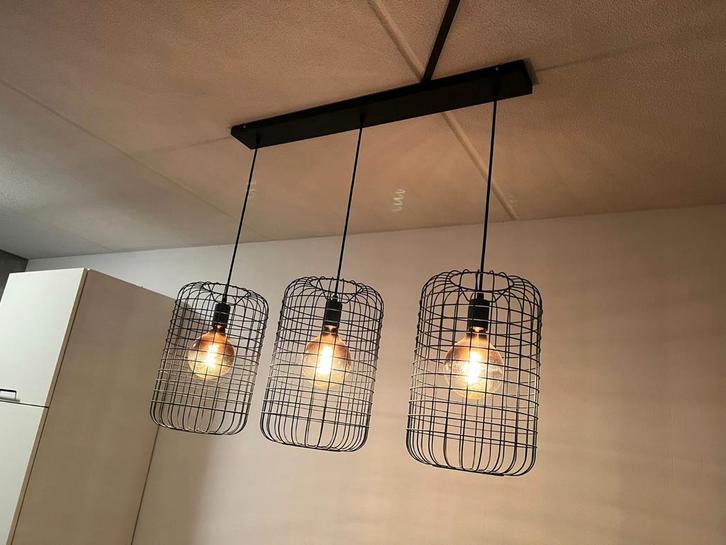 Eetkamerlamp home sweet home - nette staat!, Huis en Inrichting, Lampen | Hanglampen, Gebruikt, 50 tot 75 cm, Metaal, Ophalen of Verzenden