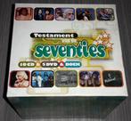 V.A.Box Testament v/d Seventies [10 Cd's,5 DVD's + Book], Verzenden, Zo goed als nieuw, Poprock