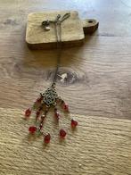 Ketting, Sieraden, Tassen en Uiterlijk, Kettingen, Ophalen of Verzenden, Gebruikt, Rood