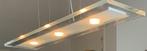 Hanglamp Philips Ledino glas/aluminium, Huis en Inrichting, Lampen | Hanglampen, Ophalen of Verzenden, Zo goed als nieuw, Glas