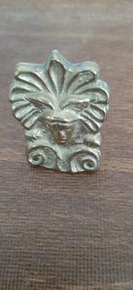 Miniatuur van massief messing afkomstig uit Griekenland., Antiek en Kunst, Antiek | Koper en Brons, Ophalen of Verzenden, Koper