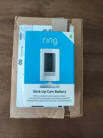 Ring Stick Up Cam Battery wit - nieuw in doos beschikbaar voor biedingen