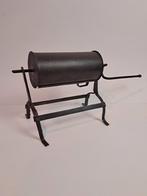 KOFFIE. 19de eeuwse ijzeren hand koffiebonenbrander, Ophalen of Verzenden