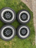 16 inch 4x100 honda civic velgen plus wielen, Auto-onderdelen, Ophalen, Honda
