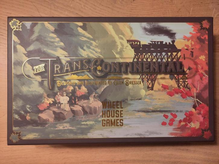 The Transcontinental - Wheel House Games (Nieuwstaat), Hobby en Vrije tijd, Gezelschapsspellen | Bordspellen, Nieuw, Een of twee spelers