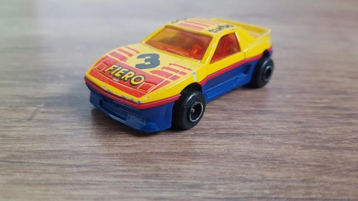 Pontiac Fiero Turbo Majorette No. 206 Modelauto 1:55, Hobby en Vrije tijd, Modelauto's | Overige schalen, Gebruikt, Auto, Ophalen of Verzenden