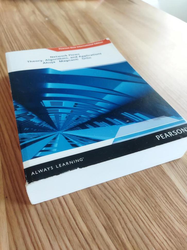 Network Flows: Theory, Algorithms, and Applications, Boeken, Studieboeken en Cursussen, WO, Beta, Ophalen of Verzenden