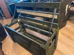 Jaren 80 Pools munitiekrat, Huis en Inrichting, Woonaccessoires | Kisten, Ophalen, Gebruikt, Minder dan 50 cm