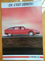 Citroen CX folder: C'est demon, Ophalen of Verzenden, Zo goed als nieuw, Citroën, Citroën