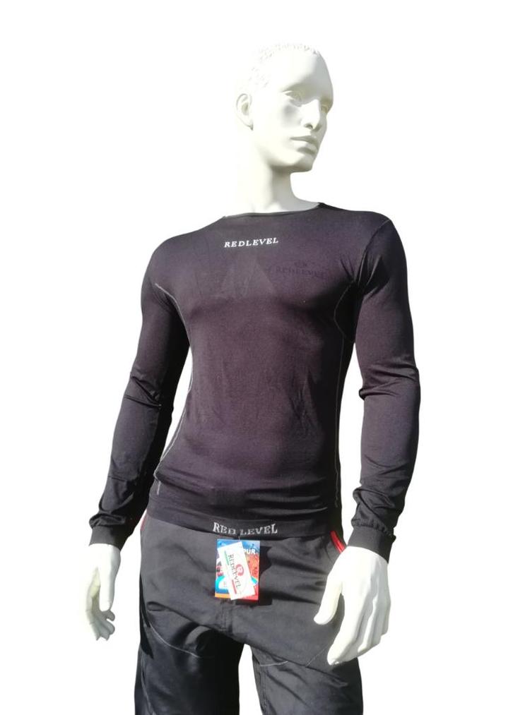 RED LEVEL Longsleeve LR-51 S Zwart Nieuw -60% korting OP=OP!, Fietsen en Brommers, Fietsaccessoires | Fietskleding, Nieuw, Heren