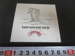 sticker PTT Telecom Laat eens wat van je hoorn strip 1299, Verzamelen, Ophalen, Zo goed als nieuw, Bedrijf of Vereniging