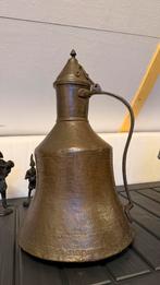 Antieke koperen waterkan met deksel, Ophalen, Koper