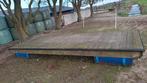 Werkvlot  drijvende steiger, Ophalen of Verzenden, Zo goed als nieuw, Hout