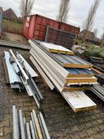 Sandwich dakpanelen kingspan RW 1000 115mm Back Grey, Doe-het-zelf en Verbouw, Platen en Panelen, Ophalen, Zo goed als nieuw, Overige materialen